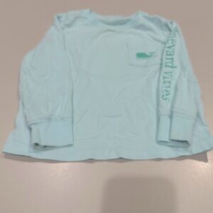 Vineyard Vines Blue Long Sleeve T-Shirt Size 2.